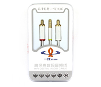 3.5一分二音頻線 YX-3303A 3.5一分二音頻線 YX-3303A