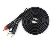 3.5一分二音頻線 YX-1363 3.5一分二音頻線 YX-1363